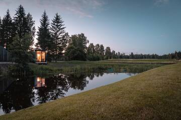 Фото номера Дом с 1 спальней Шале Unique &amp; new Tiny House getaway at Rae Golf Course г. Patika 14