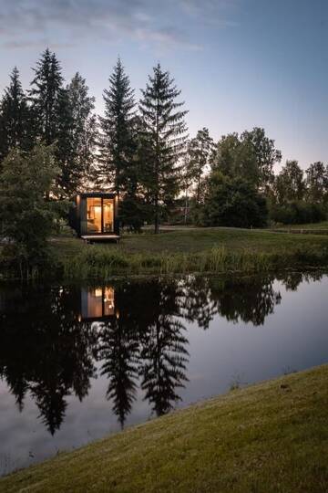 Фото номера Дом с 1 спальней Шале Unique &amp; new Tiny House getaway at Rae Golf Course г. Patika 25